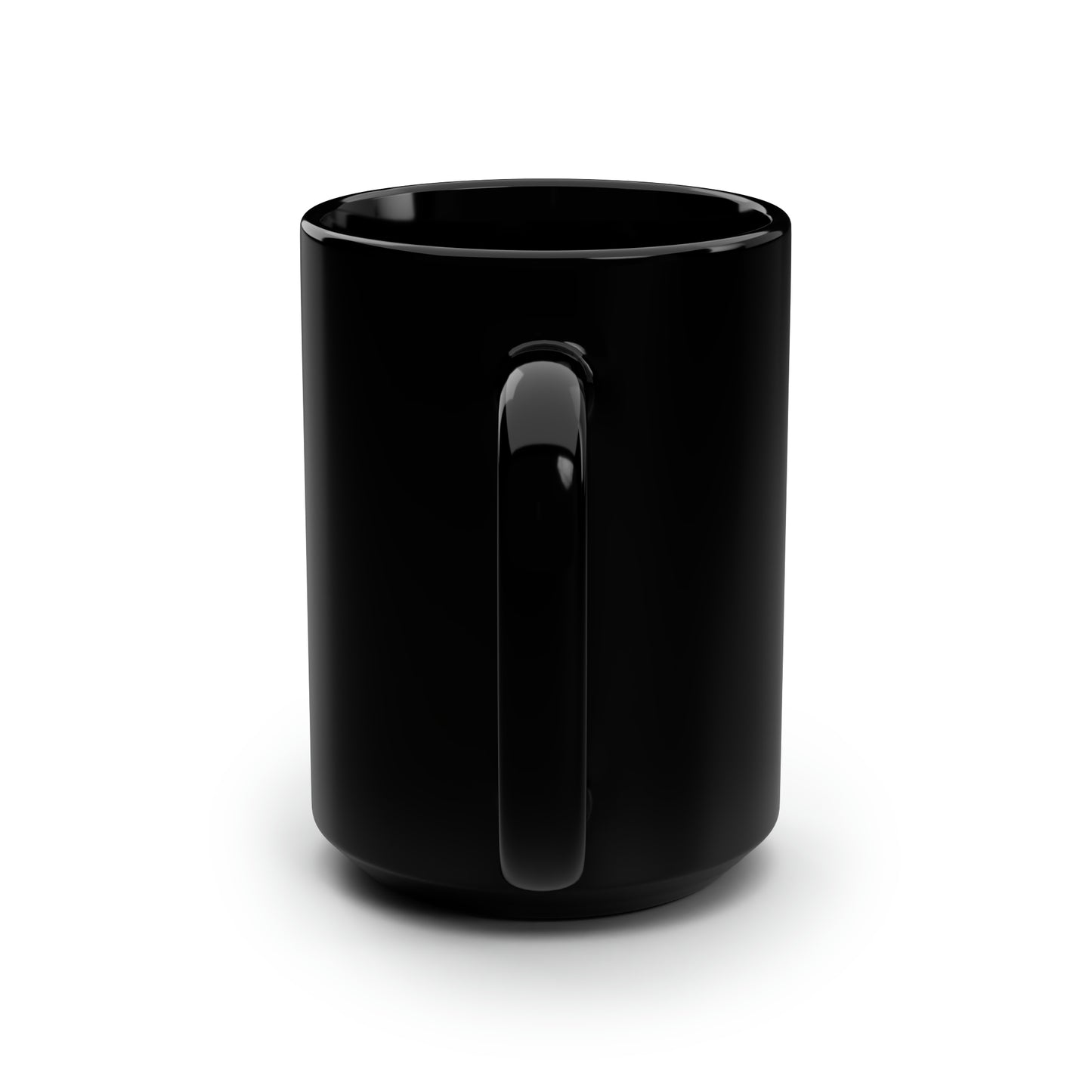 BE SEXY Black Mug, 15oz