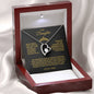 To My Daughter Forever Love Necklace