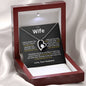To My Wife Forever Love Necklace