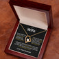 To My Wife Forever Love Necklace