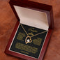 To My Daughter Forever Love Necklace