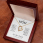 To My Mom Forever Love Knot Necklace