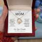 To My Mom Forever Love Knot Necklace