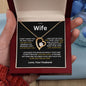 To My Wife Forever Love Necklace