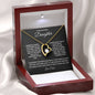 To My Daughter Forever Love Necklace