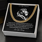 To My Husband  Cuban Link Chain