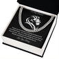To My Husband  Cuban Link Chain