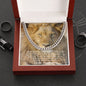 TO MY DAD CUBAN LINK NECKLACE