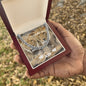 To My Son Cuban Link Chain Congratulations