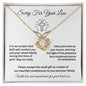 Sorry For Your Loss Love Knot Necklace