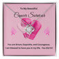 Love Knot Necklace (Breast Cancer Awareness)