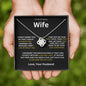 To My Amazing Wife Love Knot Necklace