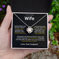 To My Amazing Wife Love Knot Necklace