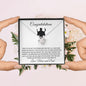 Congratulations! Happy Graduation Beautiful Love Knot Necklace