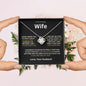 To My Amazing Wife Love Knot Necklace