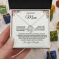 To My Wonderful Mom Love Knot Necklace