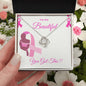 Love Knot Necklace (Breast Cancer Awareness)