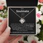 To My Soulmate...Premium Love Knot Necklace