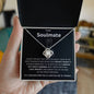 To My Soulmate...Premium Love Knot Necklace