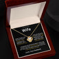 To My Amazing Wife Love Knot Necklace