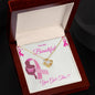 Love Knot Necklace (Breast Cancer Awareness)