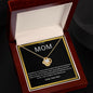 To My Mom Beautiful Love Knot Necklace
