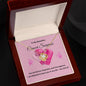 Love Knot Necklace (Breast Cancer Awareness)