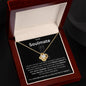 To My Soulmate...Premium Love Knot Necklace
