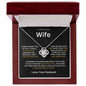 To My Amazing Wife Love Knot Necklace