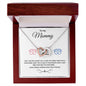 To My Mommy Interlocking Heart Necklace