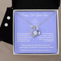 Sorry For Your Loss Forever Love Necklace