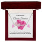 Beautiful Name Necklace (Breast Cancer Awareness)