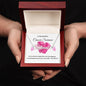Beautiful Name Necklace (Breast Cancer Awareness)