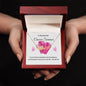 Beautiful Name Necklace (Breast Cancer Awareness)