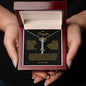 To My Daughter Name Necklace