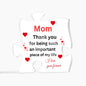 Acrylic Puzzle Plaque Best MOM Ever!!