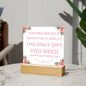 Acrylic Square Plaque Happy Mother's Day