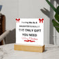 Square Acrylic Plaque!