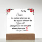 Square Acrylic Plaque