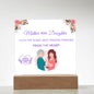 Mother and Daughter Acrylic Square Plaque