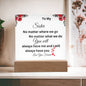 Square Acrylic Plaque