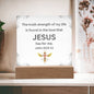 Square Acrylic Plaque A Beautiful Gift!