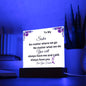 Square Acrylic Plaque