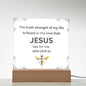 Square Acrylic Plaque A Beautiful Gift!