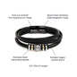 To My Husband "Love You Forever" Bracelet