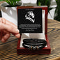 To My Husband "Love You Forever" Bracelet