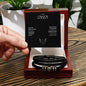 To My Dad "Love You Forever" Bracelet