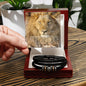 To My Dad "Love You Forever Bracelet"