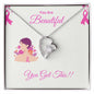 Forever Love Necklace (Breast Cancer Awareness)