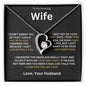 To My Amazing Wife Forever Love Necklace